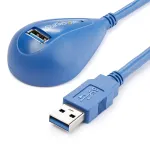 StarTech.com 5 pėdų stalinis SuperSpeed USB 3.0 ilginimo kabelis - A į A vyri&scaron;ka/moteri&scaron;ka