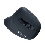 Techly IM 1100-VM-B vertikali optinė pelė be laidų, 2,4 GHz RF, 3200 DPI
