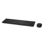 Dell KM636 belaidis klaviatūros ir pelės rinkinys, 2.4 GHz, QWERTZ, voki&scaron;kas i&scaron;dėstymas, juoda