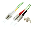Skaidulinis optinis kabelis EFB Elektronik O0323.3OM5 3 m 2x SC 2x LC žalias