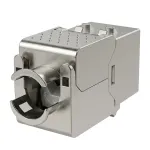 EFB RJ45 Keystone Slimline Cat.6A Shielded Die-Cast Zinc 10GE