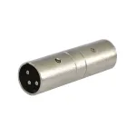 SSQ HA13 SS-1853 Adapter XLR Male - XLR Male Chrome