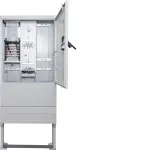 Hager Apskaitos skaitiklio prijungimo kolonėlė Plastikas IP44 100A 1 Vieta Pilka