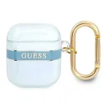 Guess GUA2HHTSB AirPods 1/2 dangtelis, Blue Strap Collection