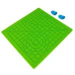 iLike S2 silikoninis padėklas (18x18cm) saugiam darbui su 3D spausdinimo ra&scaron;ikliu + 2 pir&scaron;tų antgaliai, žalias