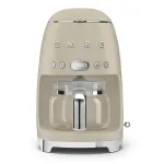 Smeg DCF02MLMEU Filter Coffee Machine, Beige, Ines de la Fressange Paris Edition