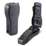 KF kietas PC apsauginis dėklas, skirtas DJI Osmo Pocket 3/4 su dirželiu &ndash; juodas