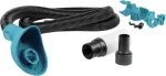 Makita Dust Extraction Attachment Set 1.5 m for DHR400PG2U, DHR400ZKU, HM1213C, HM1214C, HR006GZ, XGT HR006GZ