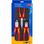 Knipex 00 20 12 mechaniko įrankių rinkinys 3 įrankiai