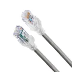 Belden 10GX Cat6a U/UTP LSZH 1 m pataisos laidas, juodas
