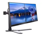 iiyama DS1002D-B1 monitor laikiklis / stovas 76,2 cm (30 inch) stalas Juoda