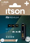 ITSON LR03IPR/4CP AAA &scaron;arminės baterijos 1,5V, 4 vnt. pakuotė