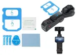 SUNNYLIFE 9H grūdinto stiklo ekrano ir objektyvo apsaugos rinkinys, skirtas Insta360 Luna Ultra, su AR danga, 2.5D kra&scaron;tais ir montavimo priedais