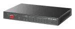 Tinklo jungiklis MERCUSYS MS110GMP &ndash; 10 prievadų Gigabit (10/100/1000) su PoE, 54 V įėjimas, 20 Gbit/s talpa