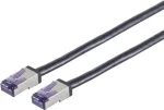 SHIVERPEAKS S/CONN maximum connectivity Cat. 6A Flex S/FTP tinklo kabelis, 15 m, juodas 08-28085