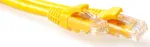 ACT geltonas 1,5 m LSZH U/UTP CAT6A tinklo kabelis su RJ45 jungtimis IB1951