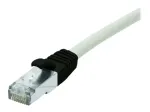 EXERTIS CONNECT Cat6 S/FTP LSZH komutacinis kabelis RJ45 į RJ45, 1m, pilkas, Snagless 851310