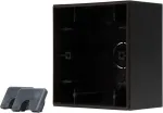 HEINRICH KOPP HK07 pavir&scaron;inio montavimo korpusas, 1 vietos, IP20, juodas 374750008