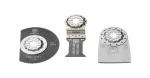 FEIN E-Cut Long-Life Starlock pjovimo geležčių rinkinys, 3 dalių, bi-metalas, skirtas MultiMaster AMM 500 Plus Select, AMM 700 Max Top, AMM 700 Max Select 35222967110