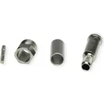 TELEG&Auml;RTNER TEGA J01701A0007Z FME kabelinė jungtis, crimp, RG58C/U, 50 Ohm, nikelis/auksas