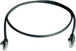 TELEG&Auml;RTNER Cat6 U/UTP komutacinis kabelis, 3m, juodas L00002A0239
