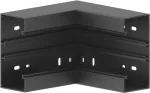 GGK BR 60x130/80-IE vidinis kampas 60x130/80 RAL 9005 juodos spalvos PVC 12795