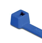 HellermannTyton T150R kabelių rai&scaron;tis, mėlynas, PA66, 380 mm x 8,8 mm, 100 vnt. paketas 116-15016