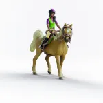 schleich HORSE CLUB Sarah & Mystery žaislinis rinkinys, 5 m., Arkliai, Įvairiaspalvis