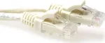 ACT Ivory 0,25 m U/UTP CAT6A patch laidas su apsauginiais RJ45 ki&scaron;tukais IB3252