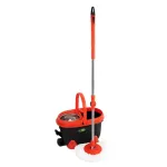 GIOSTYLE Grindų valymo rinkinys Love Spin Mop 360&deg; Assorted, 4 spalvos