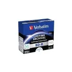 Verbatim M-Disc BD-R 25 GB 4x, 5 diskų pakuotė, ra&scaron;aliniam spausdinimui tinkamas pavir&scaron;ius, Jewel Case