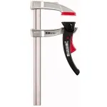 Spaustuvas BESSEY KliKlamp KLI16 16 cm Nerūdijantis plienas Juoda Raudona