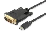Equip USB Type-C į DVI-D Dual Link laidas, vyri&scaron;kas į vyri&scaron;ką, 1,8 m