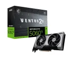 Vaizdo plok&scaron;tė MSI GeForce RTX 5060 Ti 16 GB GDDR7, PCIe 5.0, 128 bit, 2602 MHz boost, 180 W, 2 ventiliatoriai