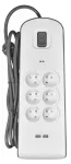 Apsauginis filtras Belkin BSV604ca2m Baltas 6 AC lizdai 2 m