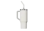 Termo puodelis su &scaron;iaudeliu Xiaomi Straw Mug White 1 L