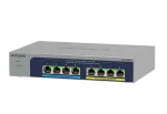 NETGEAR MS108UP nevaldomas 2.5G Ethernet (100/1000/2500) Power over Ethernet (PoE) jungiklis