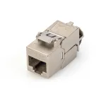 Keystone modulis Digitus Cat.6A ekranuotas su i&scaron;maniuoju kabelių tvarkytuvu 24 vnt.