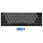 SKILLER SAC20 S4, Tastenkappe schwarz, 62 St&uuml;ck, ANSI-Layout (US), f&uuml;r SKILLER SGK50 S4