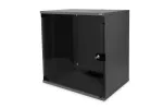 DIGITUS Professional - tinklo spinta - SOHO, nesurinkta - 540x400 mm (pxg) - skirta montuoti ant sienos - Juoda, RAL 9005 - 12U - 48,3 cm (19 inch) (DN-19 12-U-S-SW)