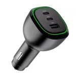 ALOGIC Rapid Power 165W USB-C automobilinis įkroviklis su 240W įkrovimo laidu
