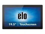 Elo 2094L E331214 19,5 colio atviro karkaso lietimui jautrus monitorius, Full HD 1920x1080, projekcinis talpinis 10 ta&scaron;kų, HDMI, VGA, DisplayPort, USB, juoda spalva