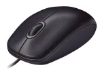 Logitech M90 laidinė optinė biuro pelė &mdash; 1000 DPI, ambidekstrinė, USB Type-A, juoda