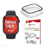 Displex 02128 Full Body apvalkalas Apple Watch Series 9/8/7 (41 mm), permatomas