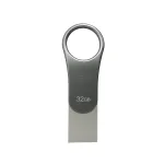 SILICON POWER Mobile C80 - 32GB Dual USB atmintukas - Type-C / Type-A - Pilka