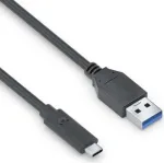 PureLink IS2601-020 iSeries Premium USB-C &ndash; USB-A laidas, USB 3.1 Gen 1, 5 Gbps, 3 A, 2 m, juodas
