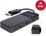 Vaizdo skirstytuvas DeLOCK 87770 DisplayPort į 3x HDMI