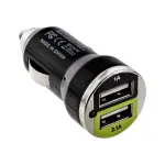InLine USB automobilinis kroviklis + maitinimo adapteris bet kokiam USB įrenginiui 12/24V į 5V DC/2.1A