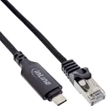 InLine 33381B USB-C į RJ45 Gigabit tinklo kabelis 5m juodas