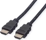 HDMI kabelis VALUE 11.99.5904 5 m Tipo A Ki&scaron;tukas-Ki&scaron;tukas 2.1 Juodas